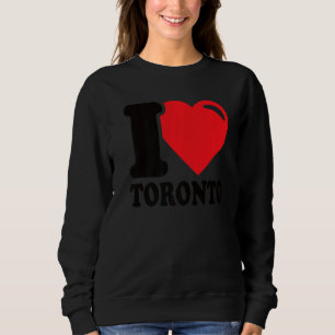 Jag Heart Toronto Bevackra Canadian City I Kärlek T Shirt