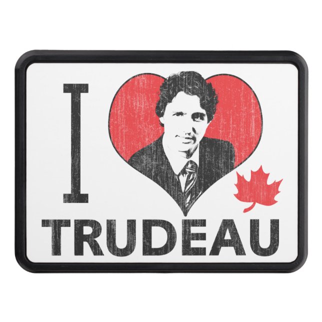 Jag Heart Trudeau Skydd För Dragkrok (Framsidan)