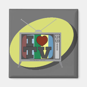 JAG HEART TV MAGNET