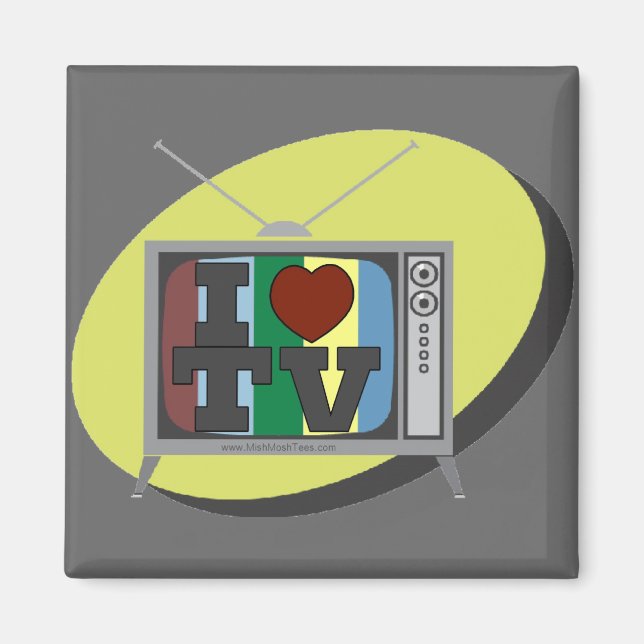 JAG HEART TV MAGNET (Framsidan)