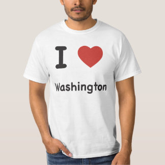 Jag Heart Washington - Baby T-shirt