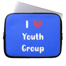 Jag Heart Youth Group Electronics Bag Laptop Fodral