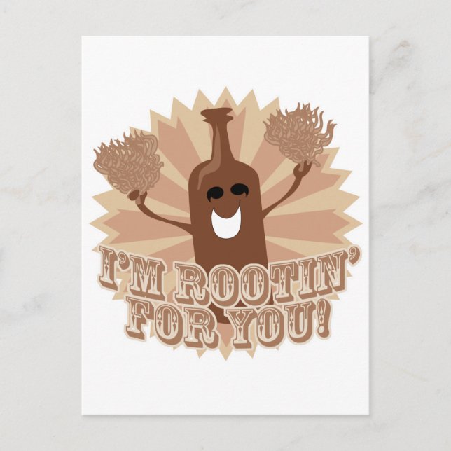 Jag hejar på dig! vykort (Framsida)