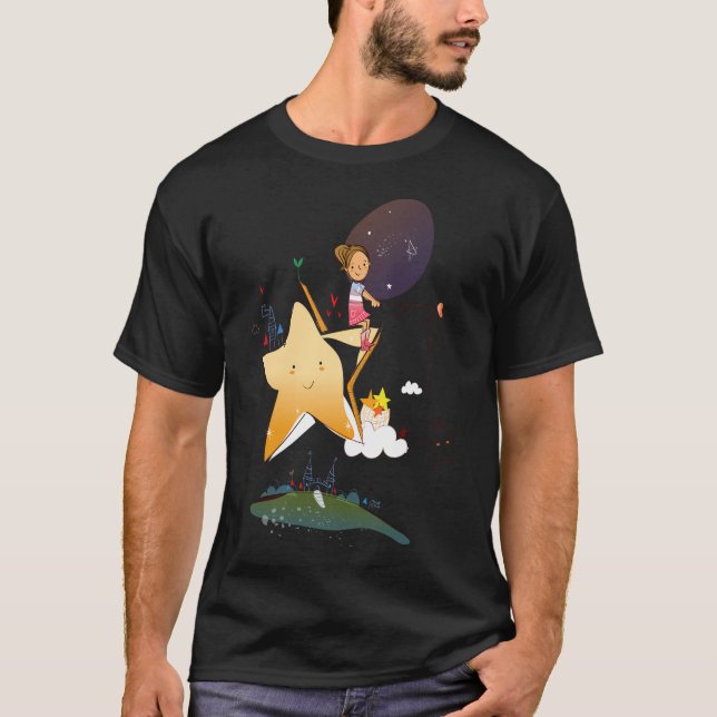 Jag hellre fiskar i Idaho T Shirt (Framsida)