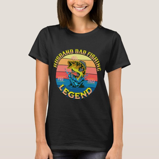 Jag hellre fiskar t shirt (Framsida)