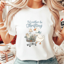 Jag hellre handlar second-hand Goose Vintage-estet