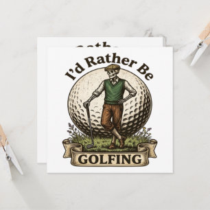 Jag hellre spelade golf 