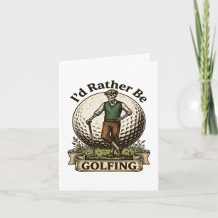 Jag hellre spelade golf helgkort