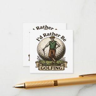 Jag hellre spelade golf  tilläggskort