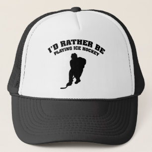 Jag hellre spelade ishockey keps