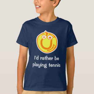 Jag hellre spelade tennis T-shirt