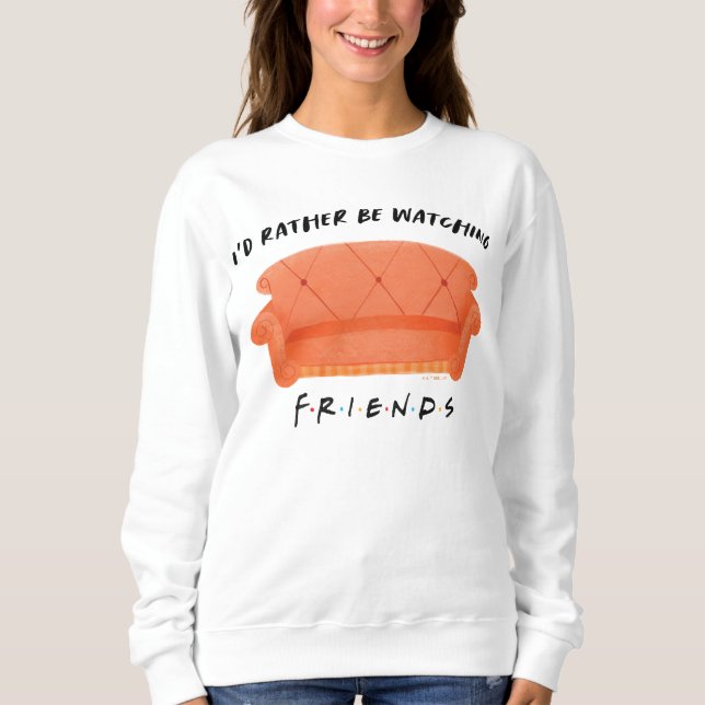 Jag hellre titta på Vänner T Shirt (Framsida)