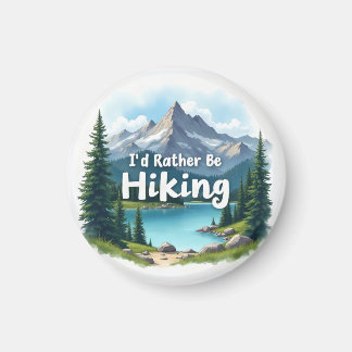 Jag hellre vandra Magnet
