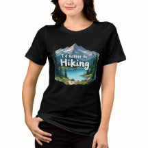 Jag hellre vandra Tri-blandning T-shirt