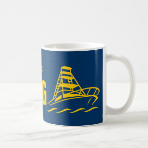 Jag hellre vara båt mug speedbåt design kaffemugg