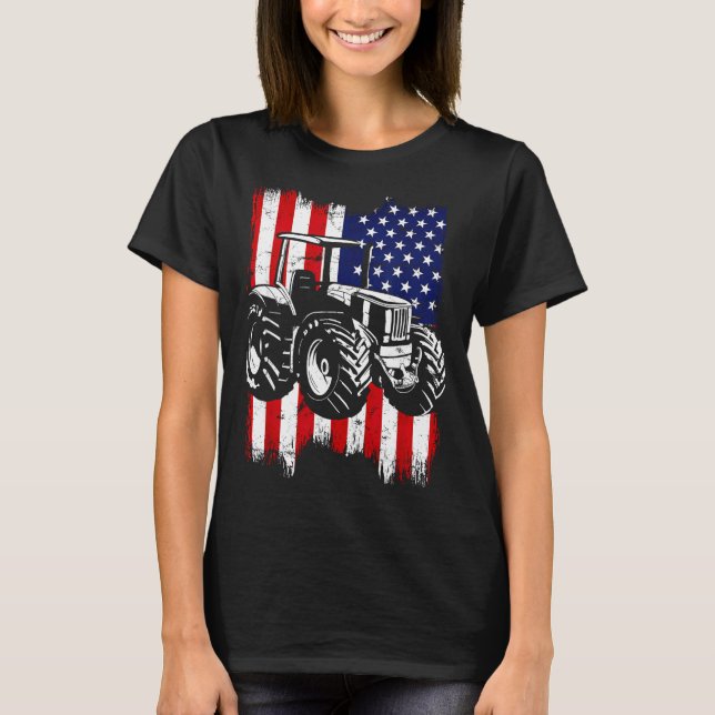 Jag hellre vara jordbruk Roliga presentidéer för b T Shirt (Framsida)