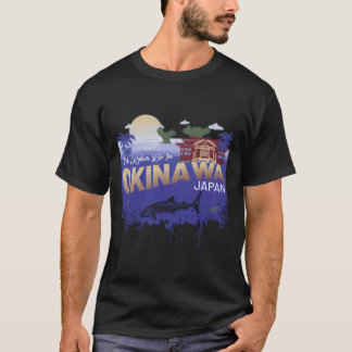 Jag hellre vore i Okinawa Japan T Shirt