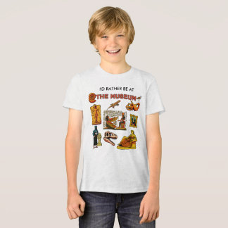 Jag hellre vore på museet t shirt