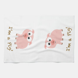 Jag heter A Gris Kökshandduk