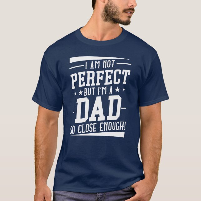 Jag heter A Pappa T Shirt (Framsida)