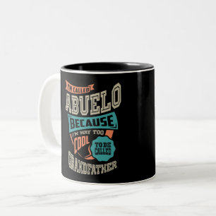Jag heter Abuelo Två-Tonad Mugg