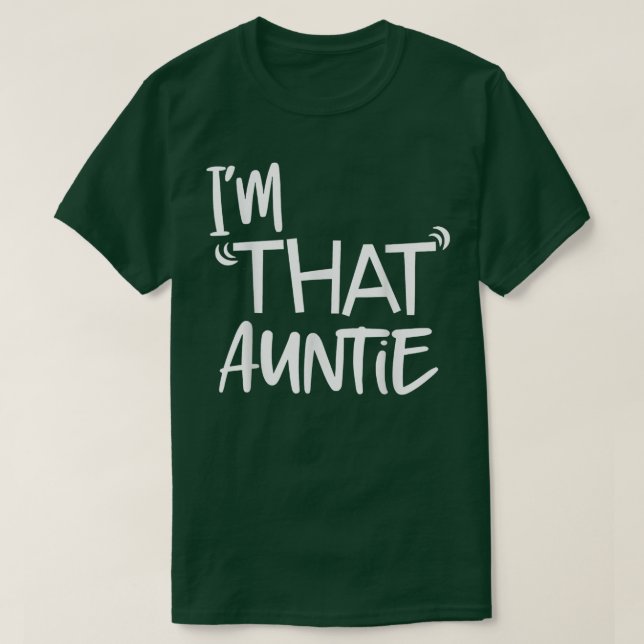 Jag heter Auntie Funny Tee (Design framsida)