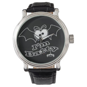 Jag heter Batty Crazy Ögon Armbandsur
