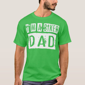 Jag heter Biker Pappa motorcykel Biker 698 T Shirt