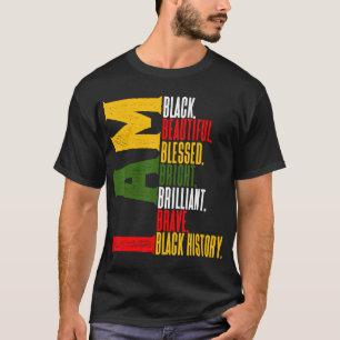 Jag heter Black History African American Unapologe T Shirt