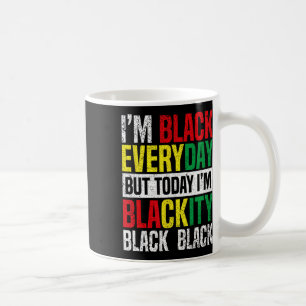 Jag heter Blackity Black African Manar Kaffemugg