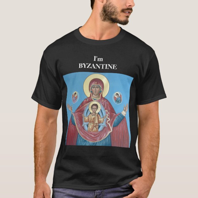 Jag heter Byzantine T-Shirt (Framsida)
