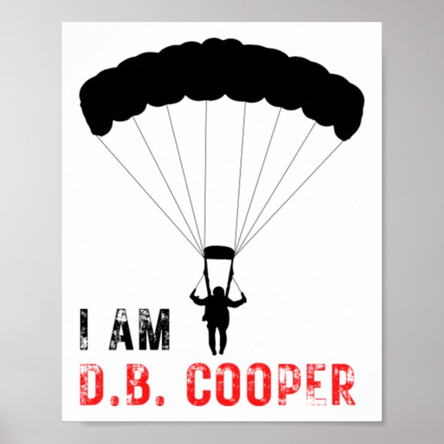 Jag heter D.B. Cooper Poster (Framsidan)