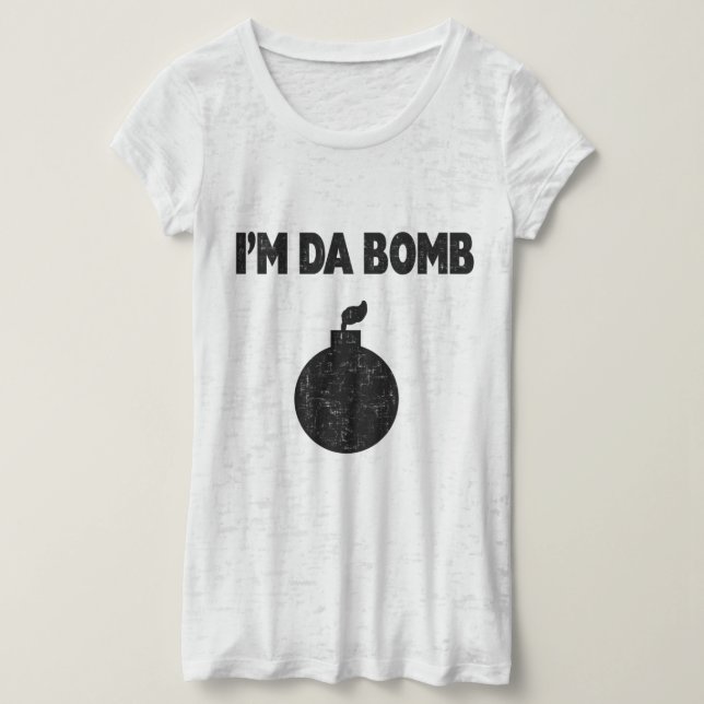 Jag heter Da Bomb T-Shirt (Design framsida)