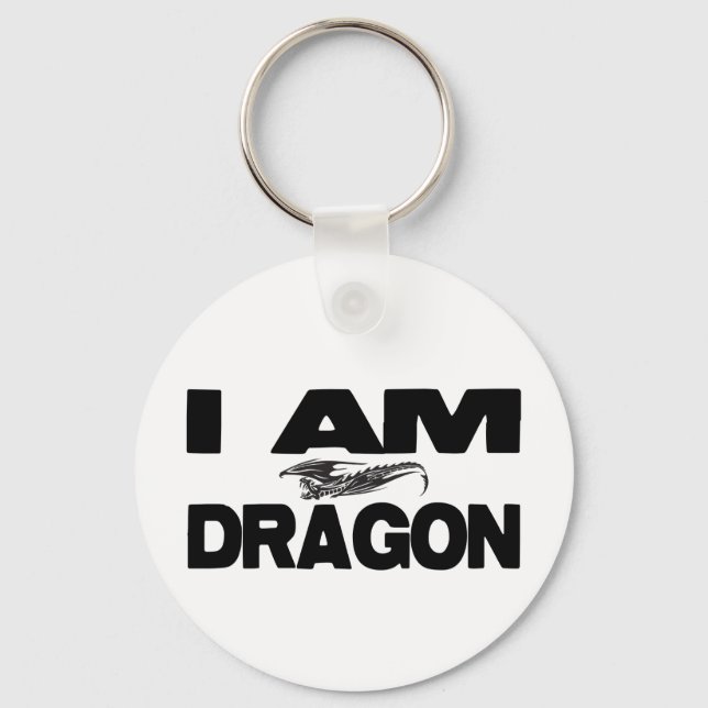 Jag heter Dragon Nyckelring (Framsida)