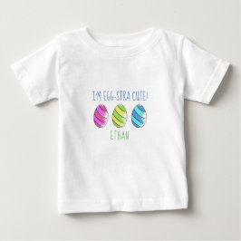 Jag heter Egg-stra Cute Påskägg T Shirt