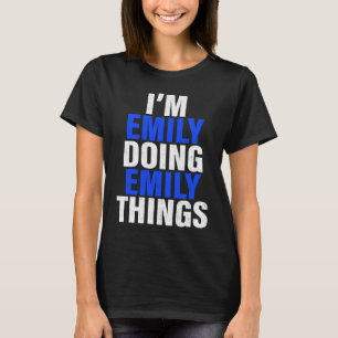Jag heter Emily Doing Emily Sak Emily T Shirt