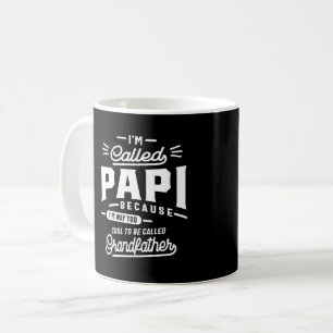 Jag heter Fars dag T-shirt Grandpa Gift Kaffemugg