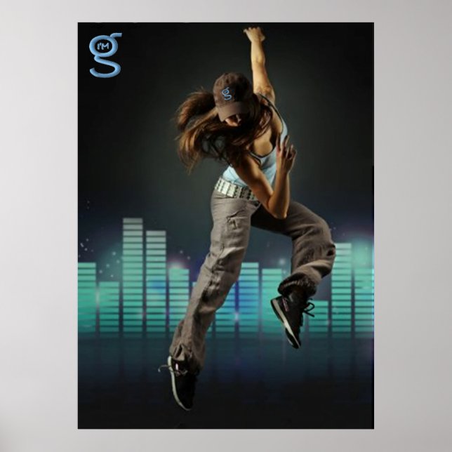 Jag heter G Clothing - Dance Poster (Framsidan)