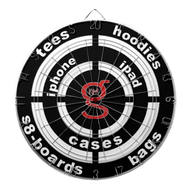 Jag heter G Dartboard Darttavla (Framsidan)