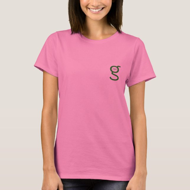 Jag heter G Logotyp Shirt Tee Shirt (Framsida)
