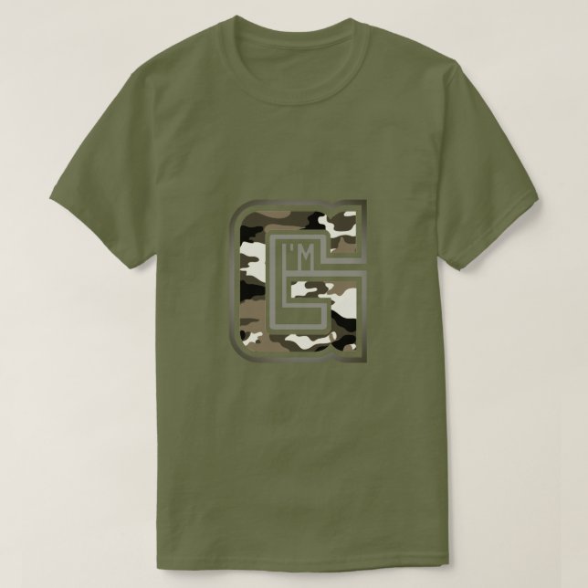 Jag heter G T-Shirt (Design framsida)