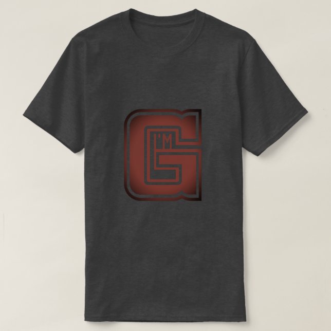 Jag heter G T-Shirt (Design framsida)