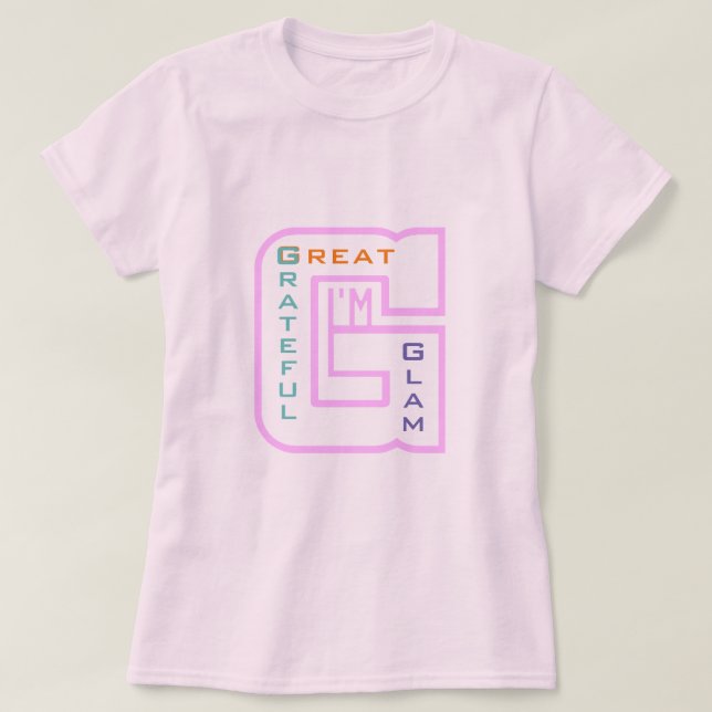Jag heter G T-Shirt (Design framsida)