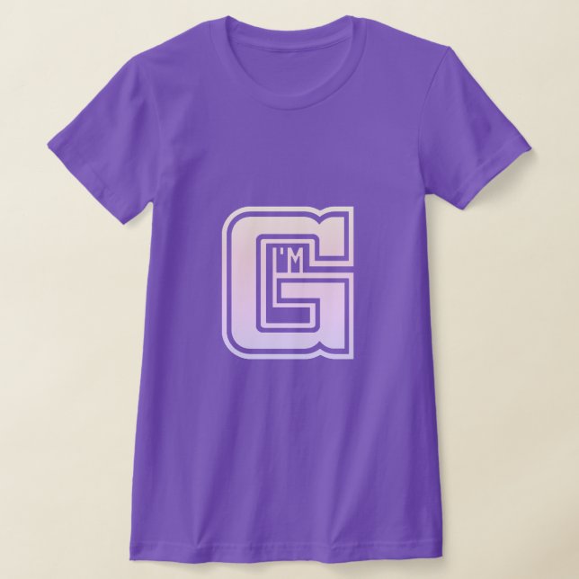 Jag heter G T-Shirt (Laydown)