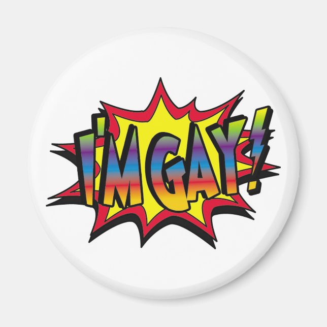 Jag heter Gay Burst Magnet (Framsidan)