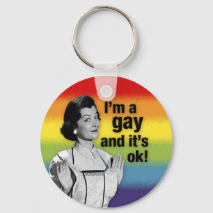 Jag heter GAY - Nyckelkedja Nyckelring