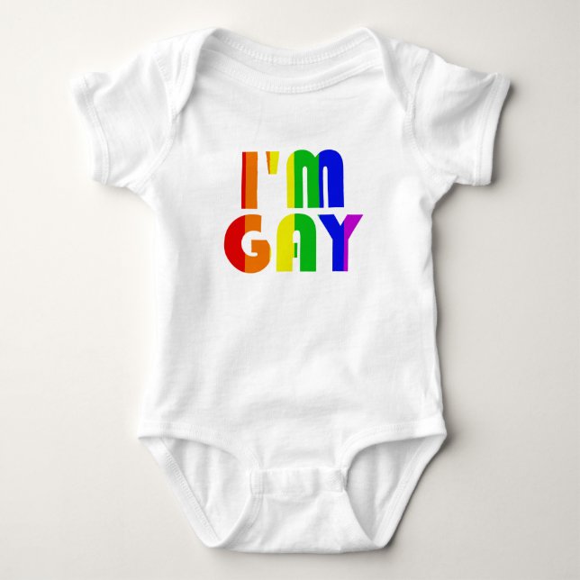 Jag heter Gay Sleeveless Tröja (Framsida)
