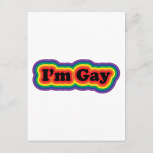 Jag heter Gay Vykort