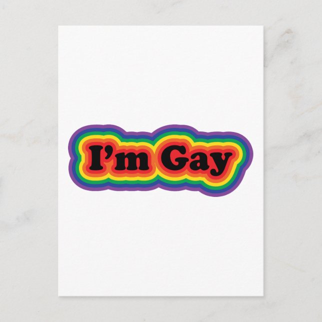Jag heter Gay Vykort (Framsida)