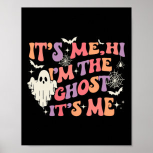 Jag heter Ghost. Det är jag Happy halloween Poster